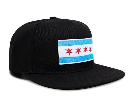 Image of International Tie City Hat for Men and Women, Adjustable Snapback Trucker Baseball Cap with Embroidered Patch