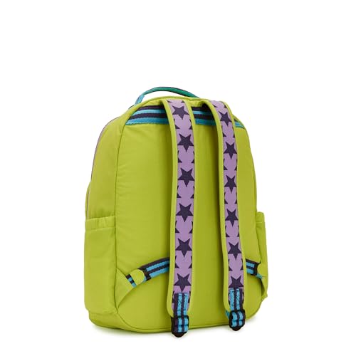 Image of Kipling Women's Seoul 15 inch Laptop Backpack, Durable, Roomy with Padded Shoulder Straps, Built-In Protective Sleeve