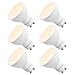 Produktbild Dimmbare 7W 650Lm GU10 LED Einbauleuchten Leuchtmittel Lampen 120° Breiter Abstrahlwinkel Warmweiß 3000K AC220~240V Trailing Edge Dimmbar Ersatz 60W Halogen 6er Pack von Enuotek