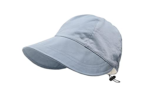 RYZGOJV Adjustable Adults Summer Sun-Hat Outdoor UV Protection Cap Hat Quick Dry Cool Beach Sun Hat for Women Men-Blue