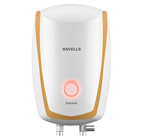 Havells Instanio 6-Litre Instant Geyser (White/Mustard)