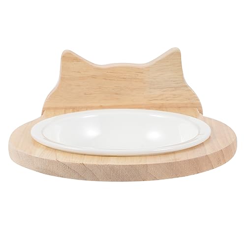 SUNCN 1 セット 吊り下げ 猫 ボウル アタッチ ケージ 犬 フィーダー 子猫 用品 小型 フード 耐摩耗性 セラミック 便利 -