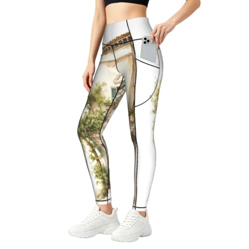 Pantalones de yoga con bolsillos que solucionan las transparencias