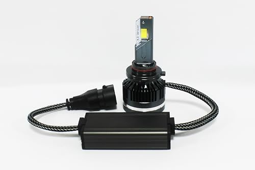Image of Oshotto M7 Series H10 /HB3 /9005 /HB4 /9006 430 Watt (215W+215W) LED Headlight /Foglight Bulb, 40000Lumens 6500K Cool White, with 2 Year Warranty (Pack of 2)