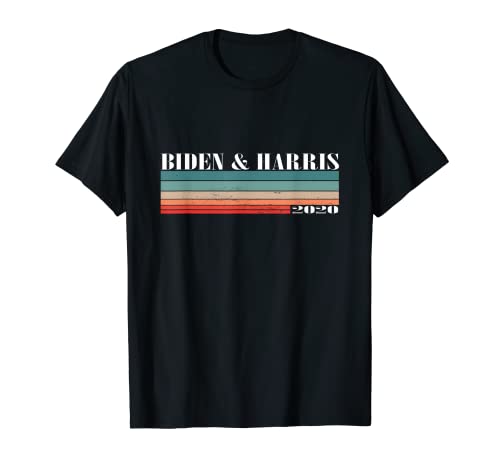 Joe Biden Kamala Harris 2020 Elección Retro Vintage Sunset Camiseta