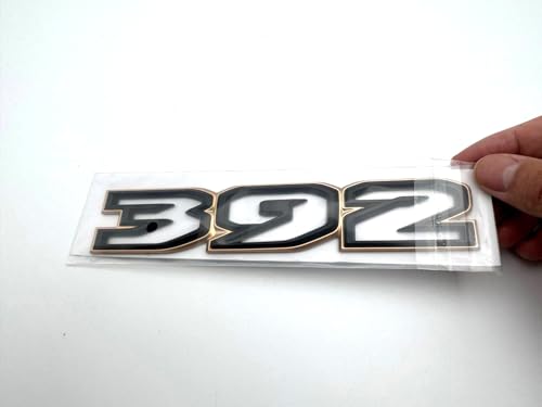 Image of 1x Paint 392 Emblems Front Fender Hood 3D Badge Nameplate Letter Compatiable with 2021-2024 Wrangler (Bronze Black)