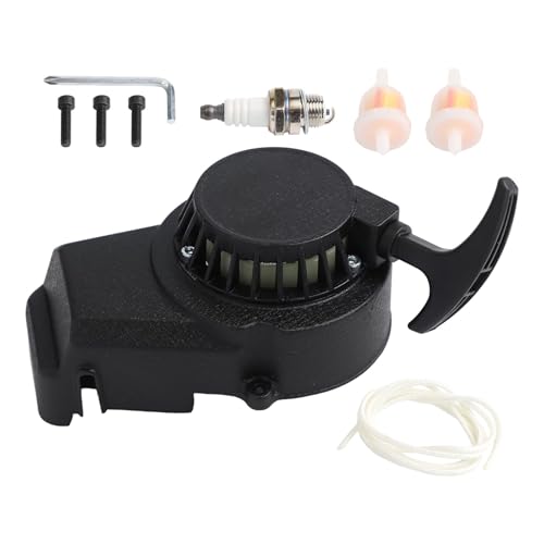 NINMORTH Démarreur à lanceur 43cc/47cc/49cc/pour 50cc 2 Pocket Bikes, pour Mini pour Dirt Bikes, SX50, Syx, pour Coolster, pour Moto Quad, ° Alliage...
