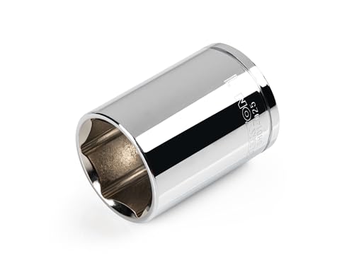 Image of TEKTON 3 /8 Inch Drive x 1 Inch Semi-Deep 6-Point Socket | SHD14025