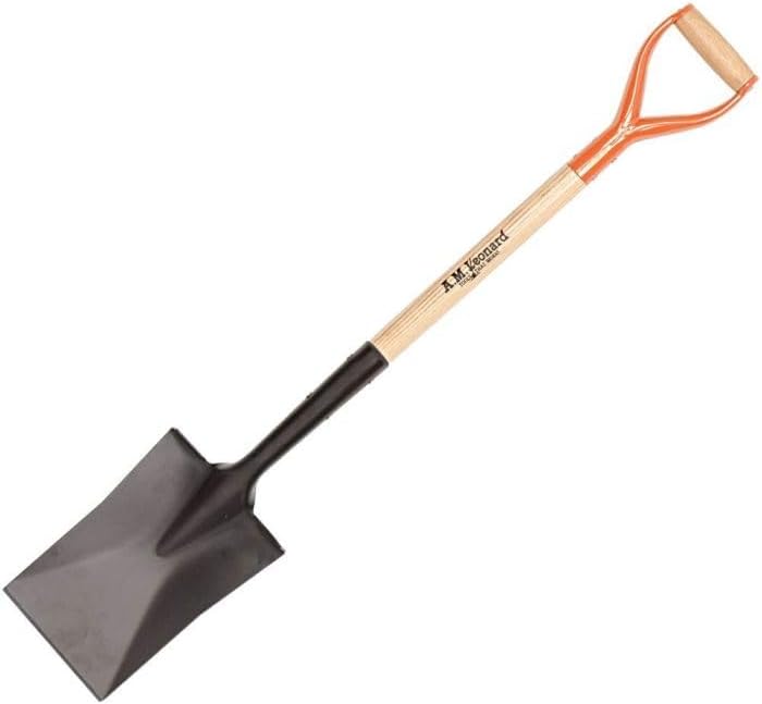 A.M. Leonard Garden Spade with 30-Inch D-Grip Handle