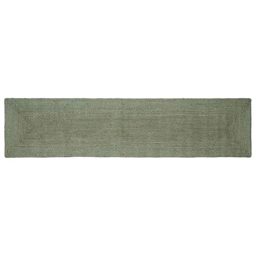 Tapis en jute vert olive 60x300 cm : la solution durable pour protéger les sols passants