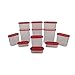 Buy Cutting EDGE Modular Kitchen Storage Container Oval Set with Plain ...
