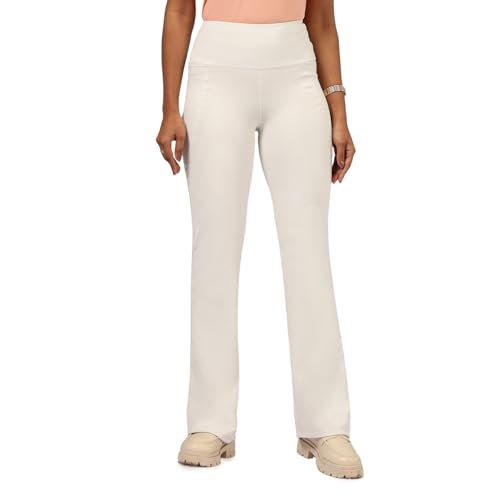 Image of BlissClub Ultimate Flare Pants Lite Regular for Women Upto 5'4 ft