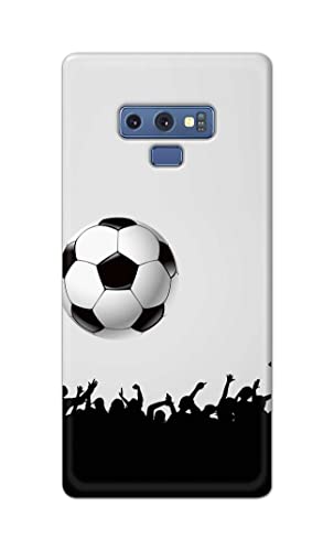 Image of Printed Hard Back Cover Case for Samsung Galaxy Note 9 Back Cover (Football Icon) -702