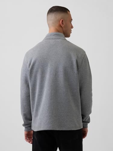 Image of Gap Men Printed Standard Fit Collared Neck Full Sleeve Sweatshirt