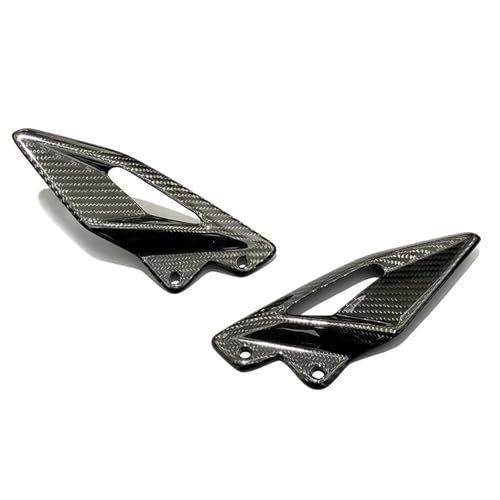 Plaques de protection talon carbone Street Triple pour sorties piste - 3