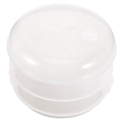 TOYZFRIENDY 電子レンジ対応 蒸し器 バスケット 野菜用 食品蒸し 保温調理 取っ手付き 耐熱素材 食器洗い機対応 キッチンツール