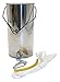 304 Stainless Steel Water Sampler - Adjustable Depth 0-30m, 0.5L/1L/2L/2.5L/3L/4L/5L Capacity, Lake River Water Sample Collector for Environmental Testing