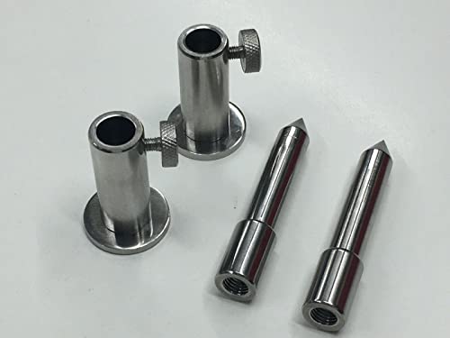 Supports de scène TMC acier inoxydable embase de fixation et écrous blocage inserts