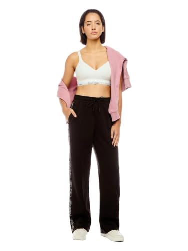 Image of Wide Leg fit Solid mid Rise Trackpant
