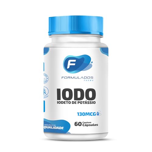 Iodo Iodeto de Potássio 130mcg 60 cápsulas