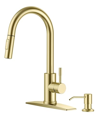 FORIOUS Brushed Gold Faucet