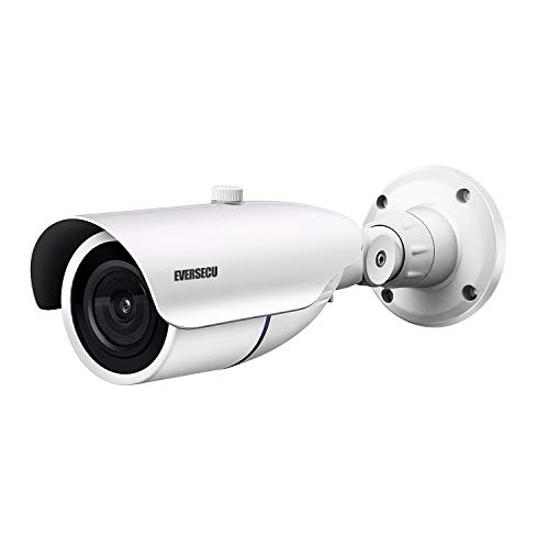 EVERSECU HD-SDI/TVI/AHD/CVI/960H 6-in-1 Hybrid Security Camera Starlight Color Night Vision, IP66 Outdoor Waterproof Security Surveillance Camera