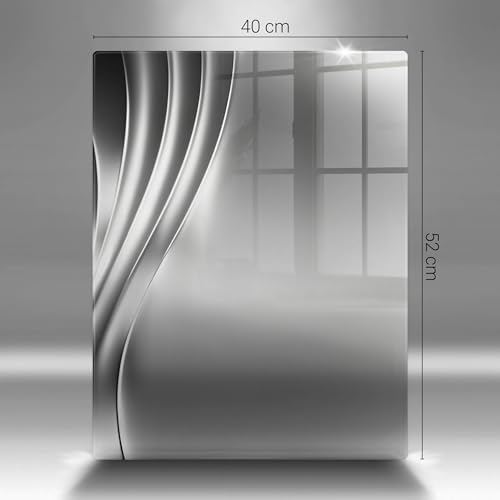 Planche à découper induction 40x52cm Wallfluent protection plaque de cuisine - 7