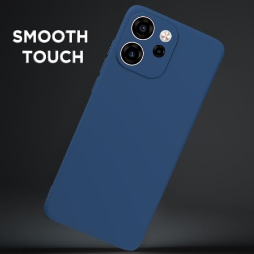 Image of Outlouders Back Cover for Oppo Reno 15F 5G | Camera Protection | Durable Soft Matte Silicone Bumper Case (Blue)