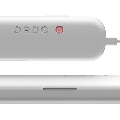 ORDO Sonic+ Electric Toothbrush with Case, Sonic Toothbrushes for Adults, Charging Travel Case, 4 Brushing Modes, Fast Rechargeable Battery, Silicone Polishing, USB Charger, White
