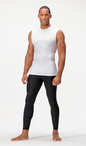 Image of DEVOPS 3 Pack Men's Athletic Compression Shirts Sleeveless