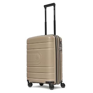 REDOLZ Hartschalen Kabinen-Koffer | Kleiner Trolley 40 x 20 x 55 cm mit Dehnfalte aus hochwertigem, leichtem Polypropylen Material | 4-Rollen & TSA (Essentials 11)