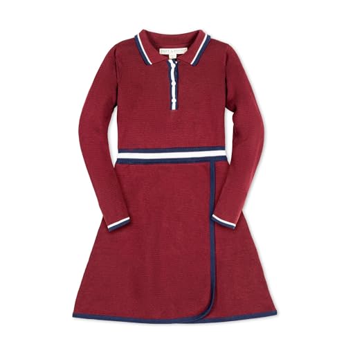 Hope & Henry Girls' French Look Ponte Dress with Bow