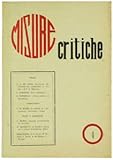  MISURE CRITICHE. Rivista trimestrale di letteratura e cultura varia. Anno II - N.4.