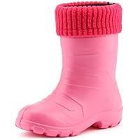 Ladeheid Children´s EVA Rubber Wellington Boots LA4845KIDS(Pink1025/Pink, EU 35 = UK 2.5)