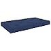 Festnight Cuscini per Sedie, Cuscini per Sedie da Giardino, Cuscino per Pallet e Pavimento, Cuscini per Panche in Cotone 73x40x7 cm Blu Navy