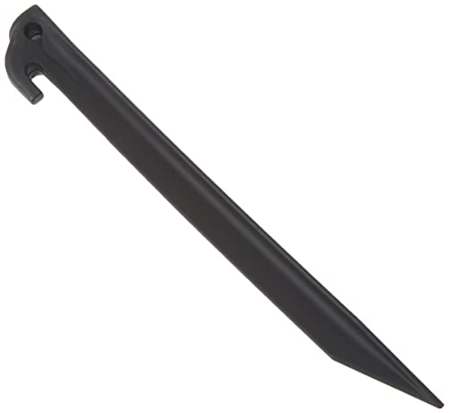 Park & Sun Sports Adjustable Outdoor Volleyball Boundary Webbing With Ground Stakes: 2" Wide Court Line Marker, Black (Bc-Web-2A) #TOP2