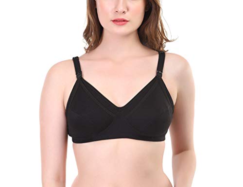 Image of Women's Cotton Non-Wired Maternity Bra (Pack of 3)