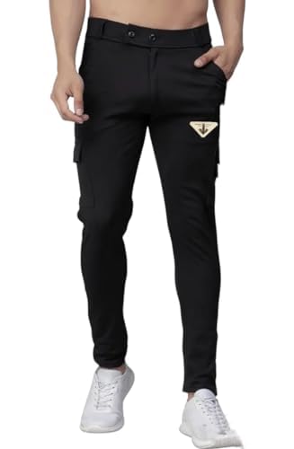 Image of |RE-09B| Cargo| Men's Casual Regular Fit Cargo for Men & Boys |Men's Dry Fit Cargo