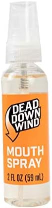 Mouth Spray | 2 Fl Oz Bottle | Fresh Mint | Hunting Accessories | Odor Eliminator for Hunting, Safe and Gentle Spray to Control Dry Mouth and Coughing
