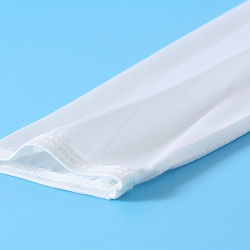 Kids Zip Up Hoodie Girls Boys Sun Protective Jacket Long Sleeve Solid Color Hooded Lightweight (White, 7-8 Years)4