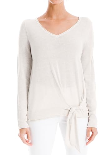Max Studio Women's Tie Front Sweater2