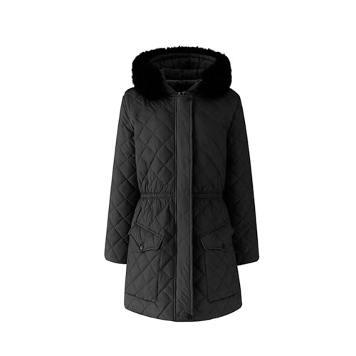 Doudoune mi-longue pour femme DGKaxiyaHM, le manteau matelassé idéal pour le quotidien