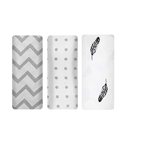 Image of blanket for baby newborn 100% Organic Pure Cotton Muslin Baby Swaddle Blanket, Wrap Cloth Cotton Swaddle for Newborn Baby Cotton Swaddle Blanket-Pack of 3 with Size 120X100 CM - Little Sunshine