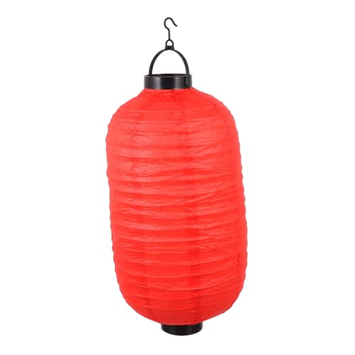 AUTSUPPL 日式発光冬瓜紙灯篭 家用祭典装飾 ライト付き和風ランタン 春節や結婚式パーティー向け温かみある室内飾り