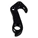for Bike Rear Derailleur Hanger #322175 Compatible with for Trek FX 7.2/7.3/7.4/7.5/7.6 Series 4 Series 6000 9 Series Steel Gear Mech Tail Hook Replacement(Black)