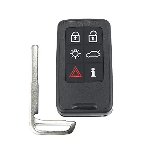 X AUTOHAUX 6 Button Flip Car Keyless Entry Remote 