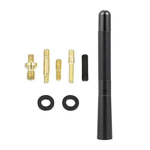 X Autohaux A22081800UX1126 1 Set 12Cm 4.7 Inch Universal Car Am Fm Radio Signal Antenna Mast cover