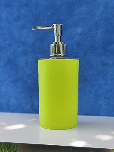 Image of Unbreakable Liquid Soap /Liquid /Shampoo /Hand wash /Sanitizer /Lotion Dispenser Bottle for Kitchen, Wash-Basin and Bathroom 350 ml Dispenser (Green)