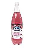 Ocean Spray Pink Cranberry and Raspberry Sparkling Water - 1L - Fruit Flavoured Beverage - Made with Sparkling Water - Low Calorie Soft Drink