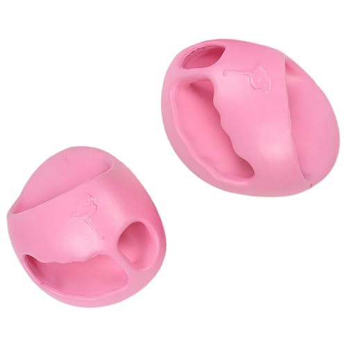 Zapatillas estiramiento muscular eva rosa para pilates de mujer con masaje de pies
